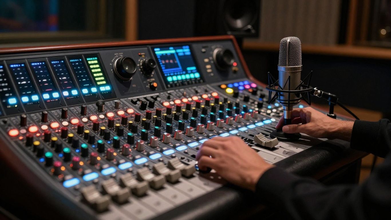 Audio mixing interface