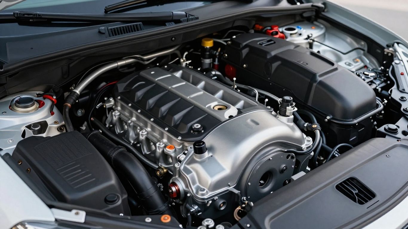 Mitsubishi Eclipse Cross engine bay close-up
