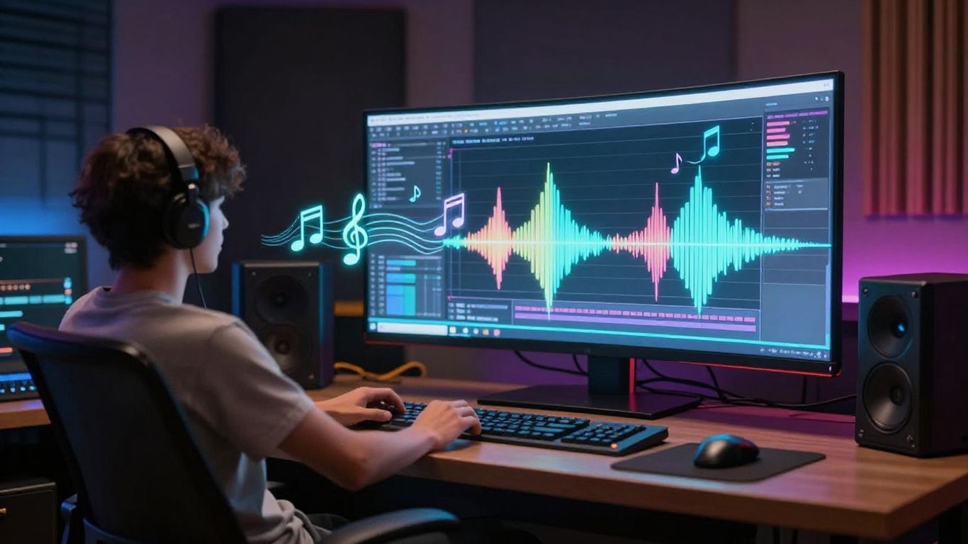 AI music generation and video creation