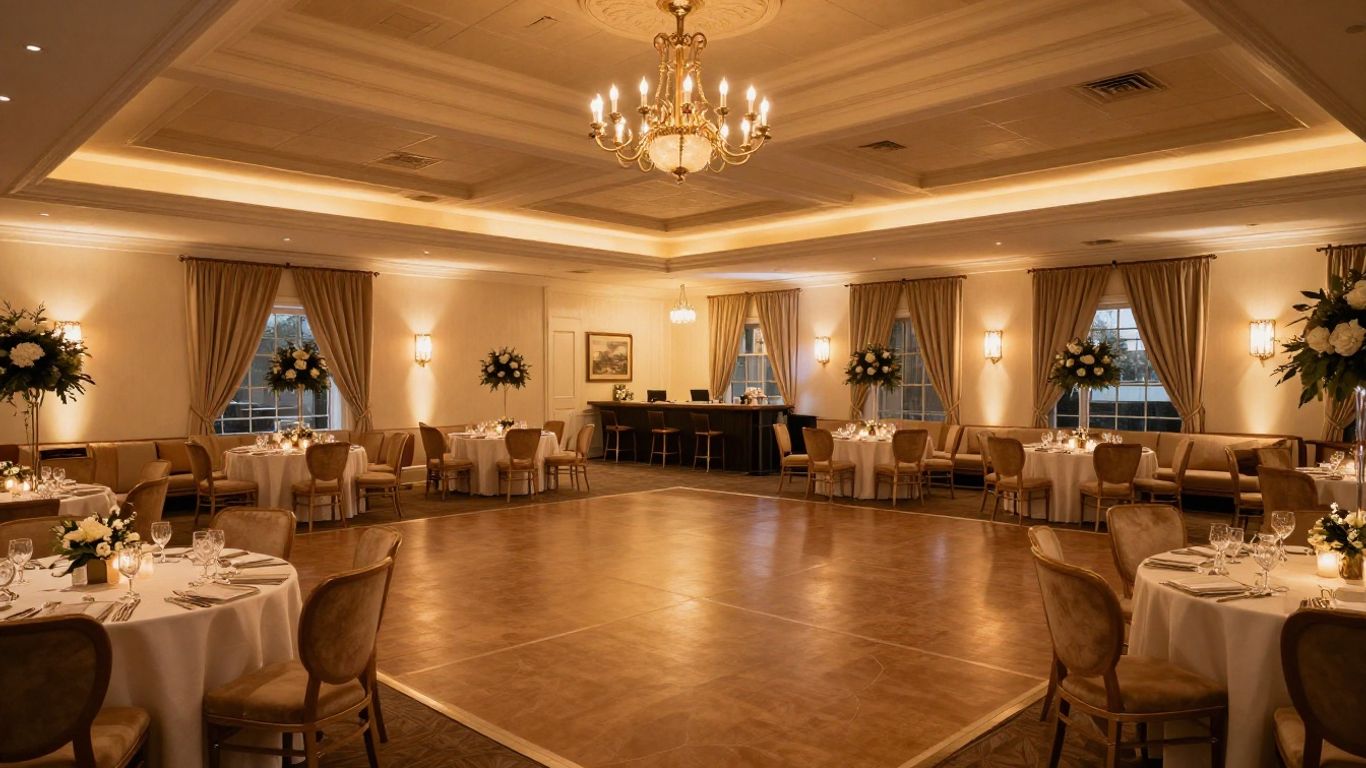 Elegant indoor event venue in Addison, TX