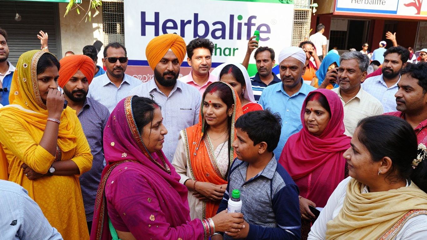 Herbalife distributors in Jalandhar, Punjab.