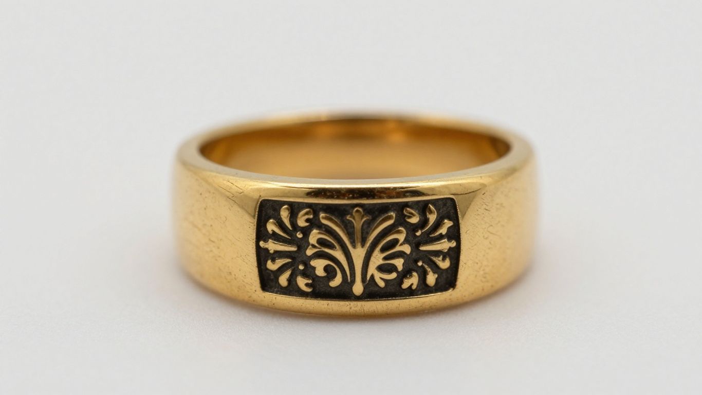 Vintage gold rings