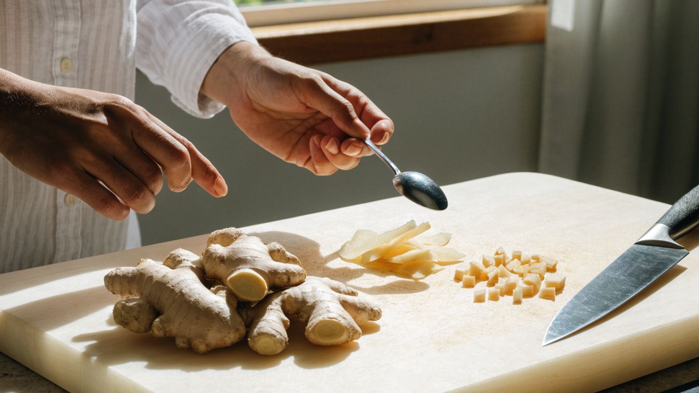 How to peel and dice fresh ginger: A simple step-by-step guide