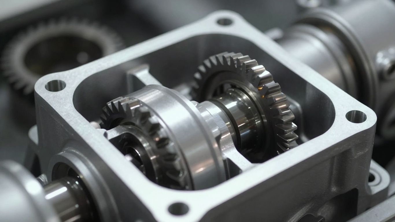 Nissan gearbox close-up