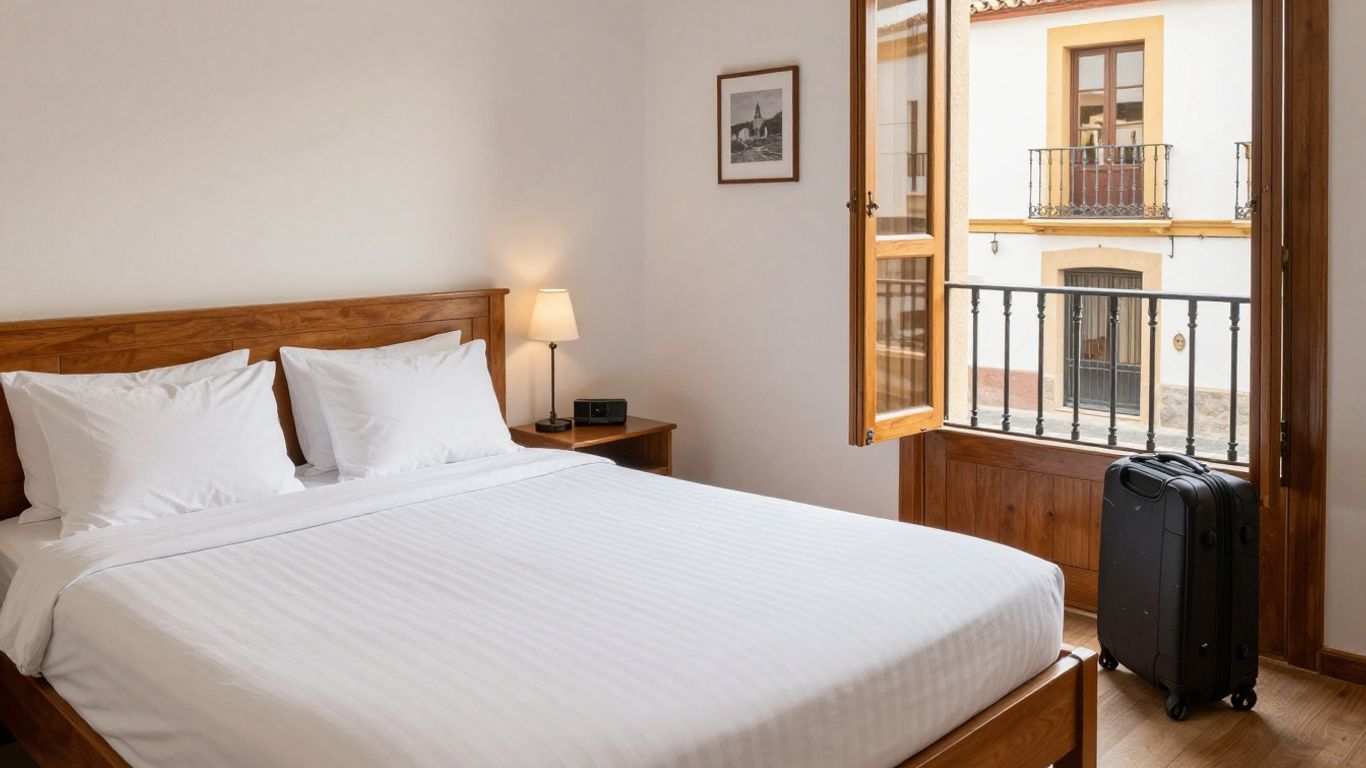 Chambre d’hôtel lumineuse près du centre historique