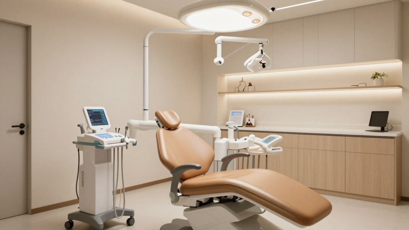 A calm and clinical environment for dental emergencies