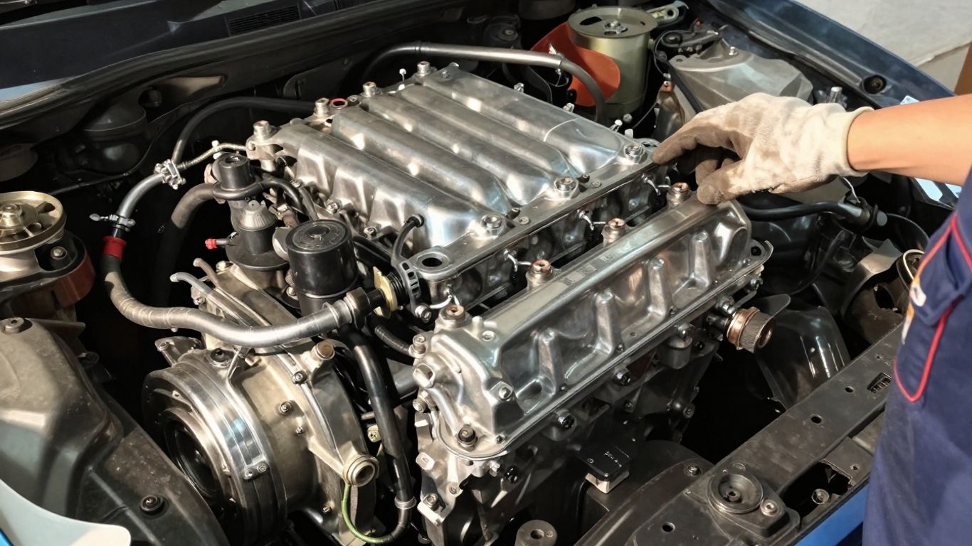 Used engine in Sydney workshop