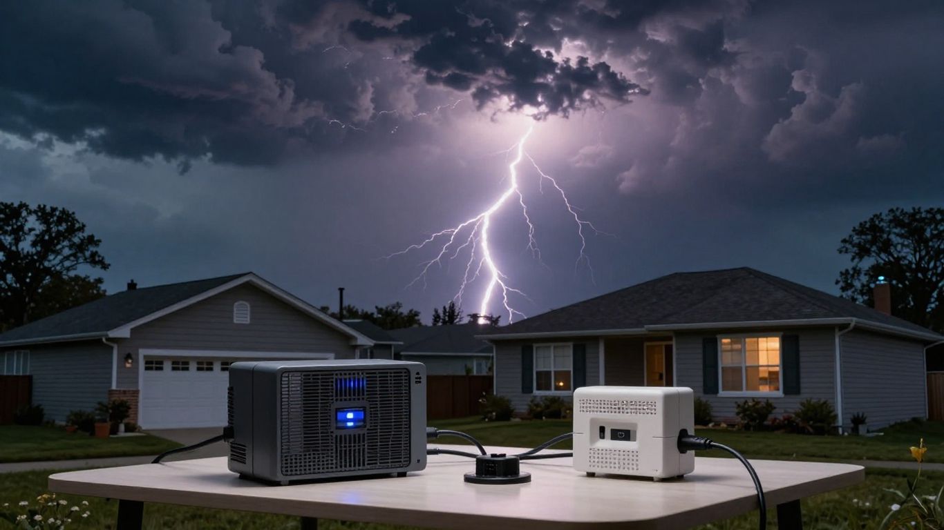Home protection from spring thunderstorms and power surges.