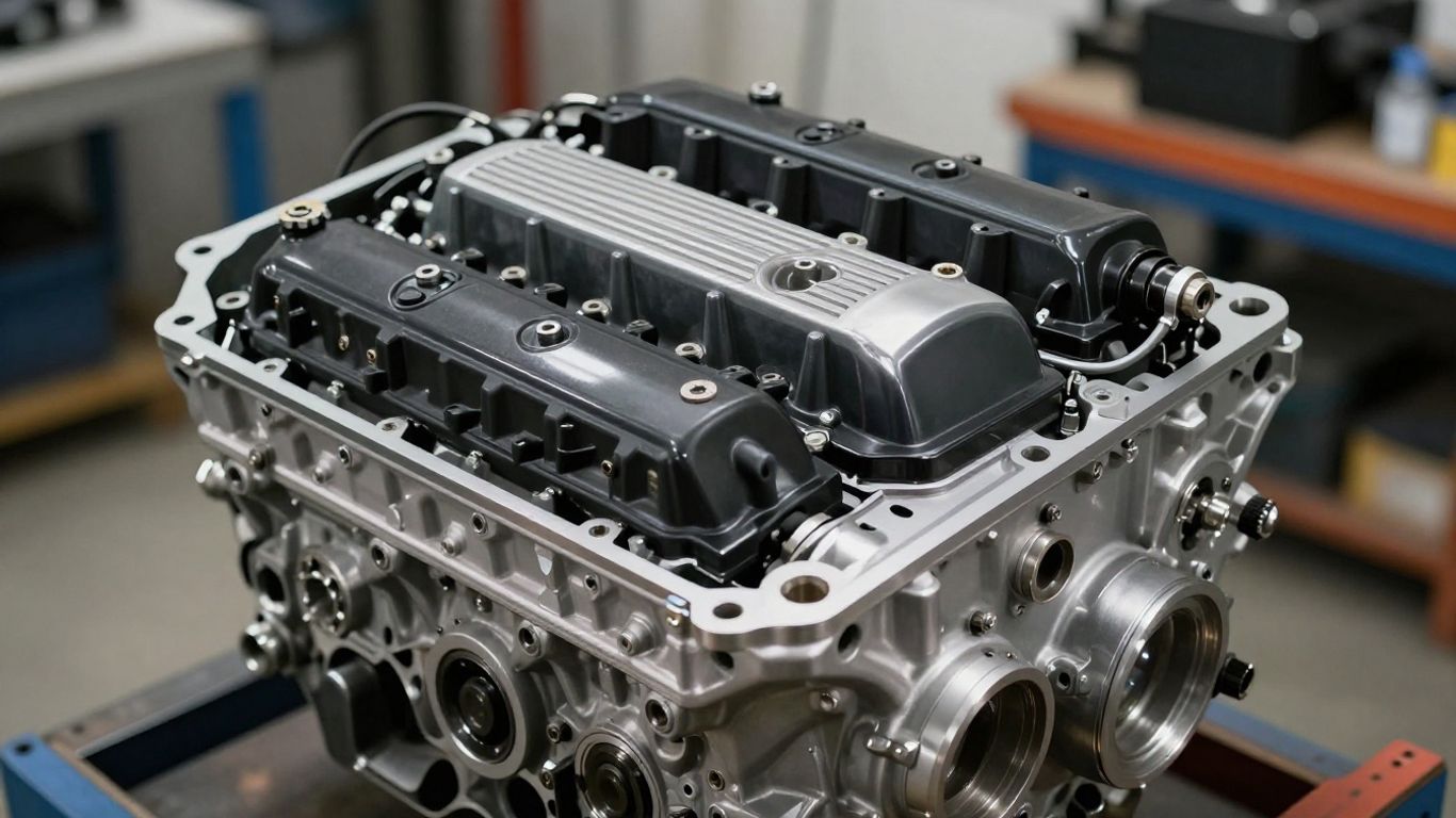 BMW engine ready for installation in Sydney.