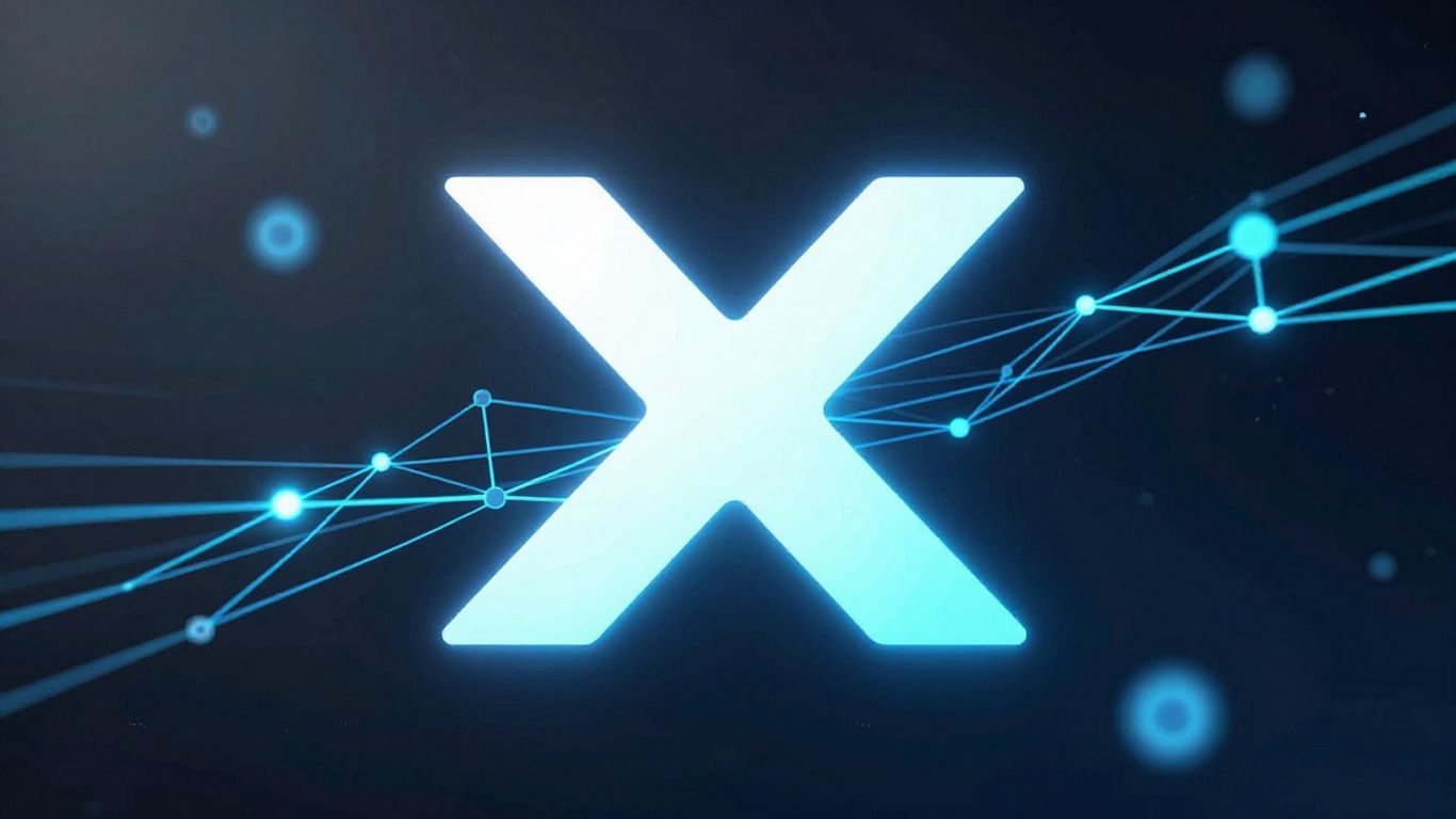 Automated X network growth visualization