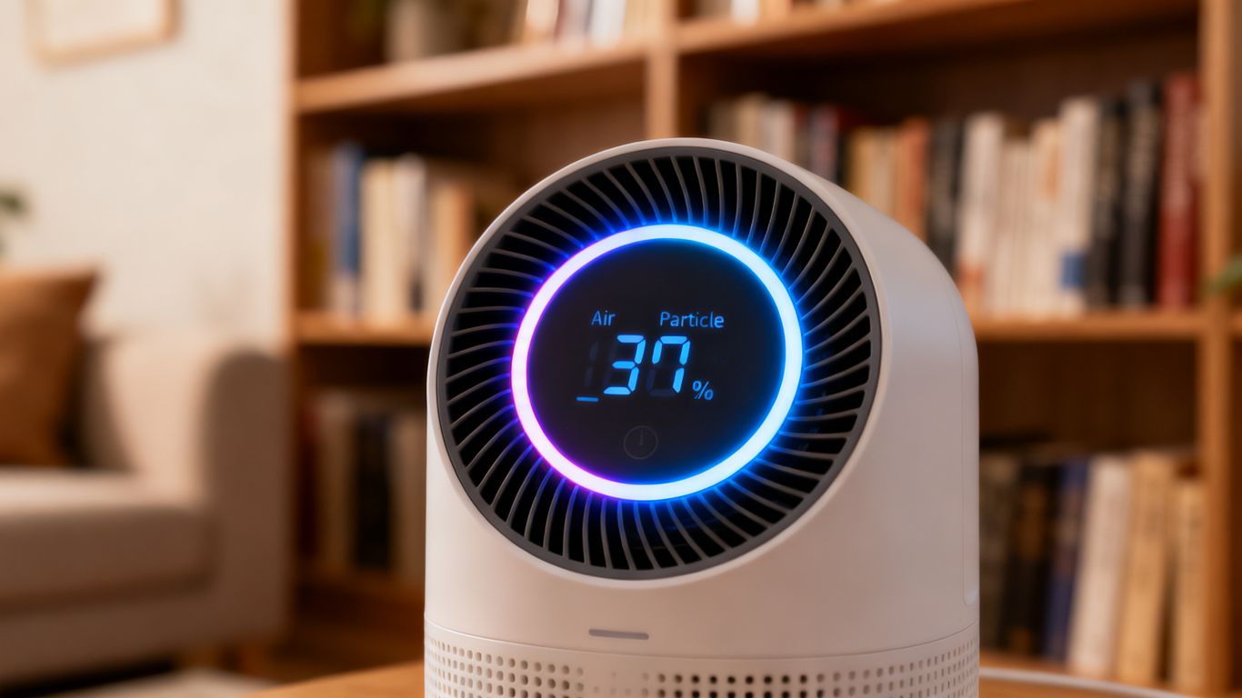 Air quality sensors depicted