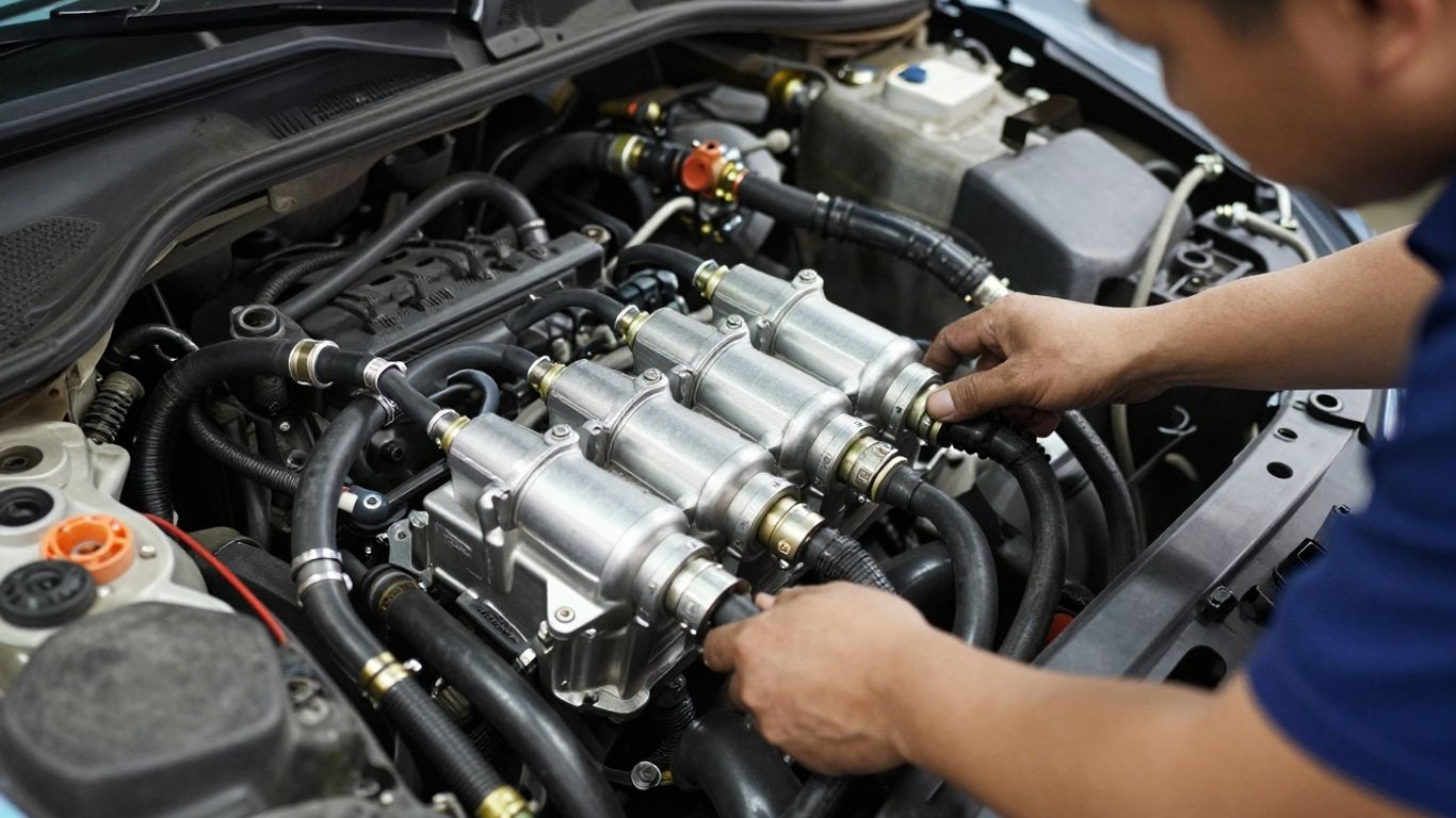 Inspect engine components for wear