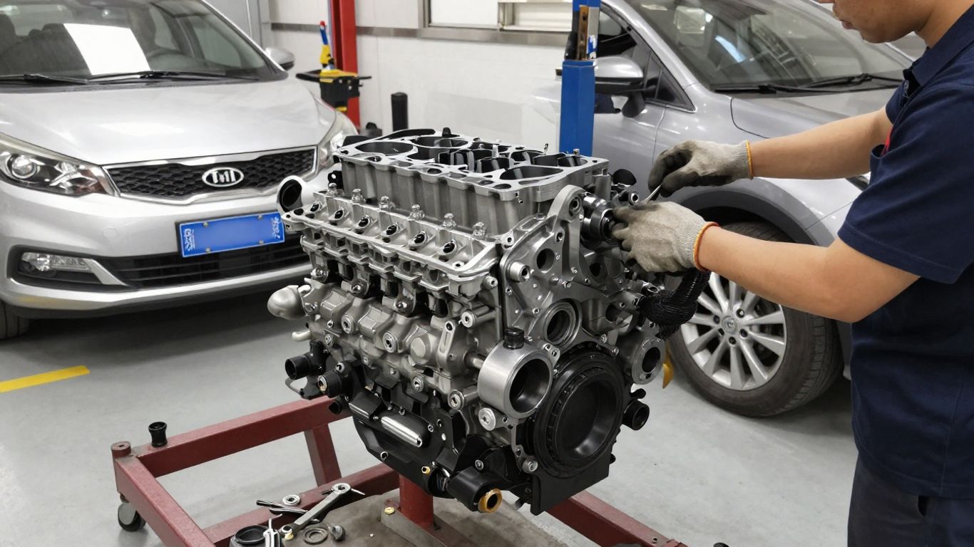 Engine replacement planning in an auto repair shop