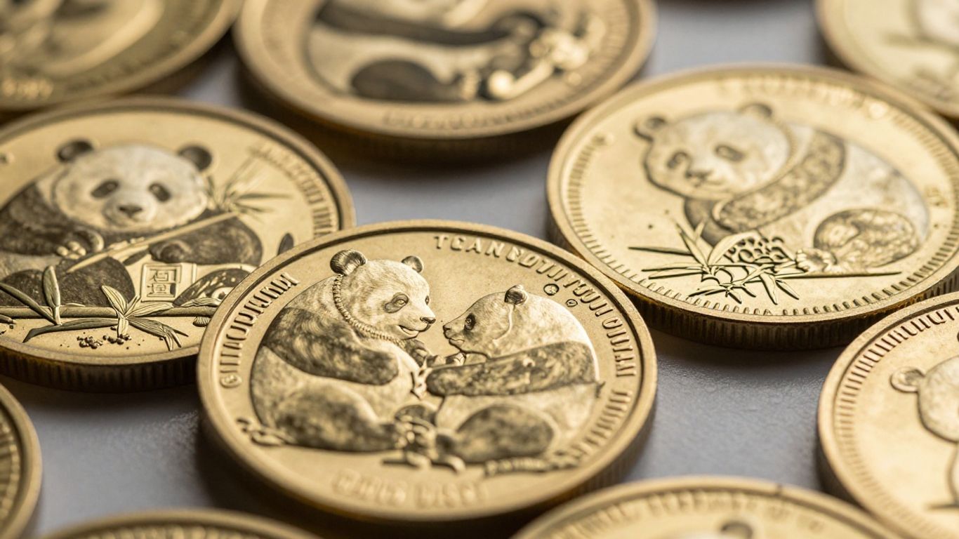 Chinese Panda gold coins