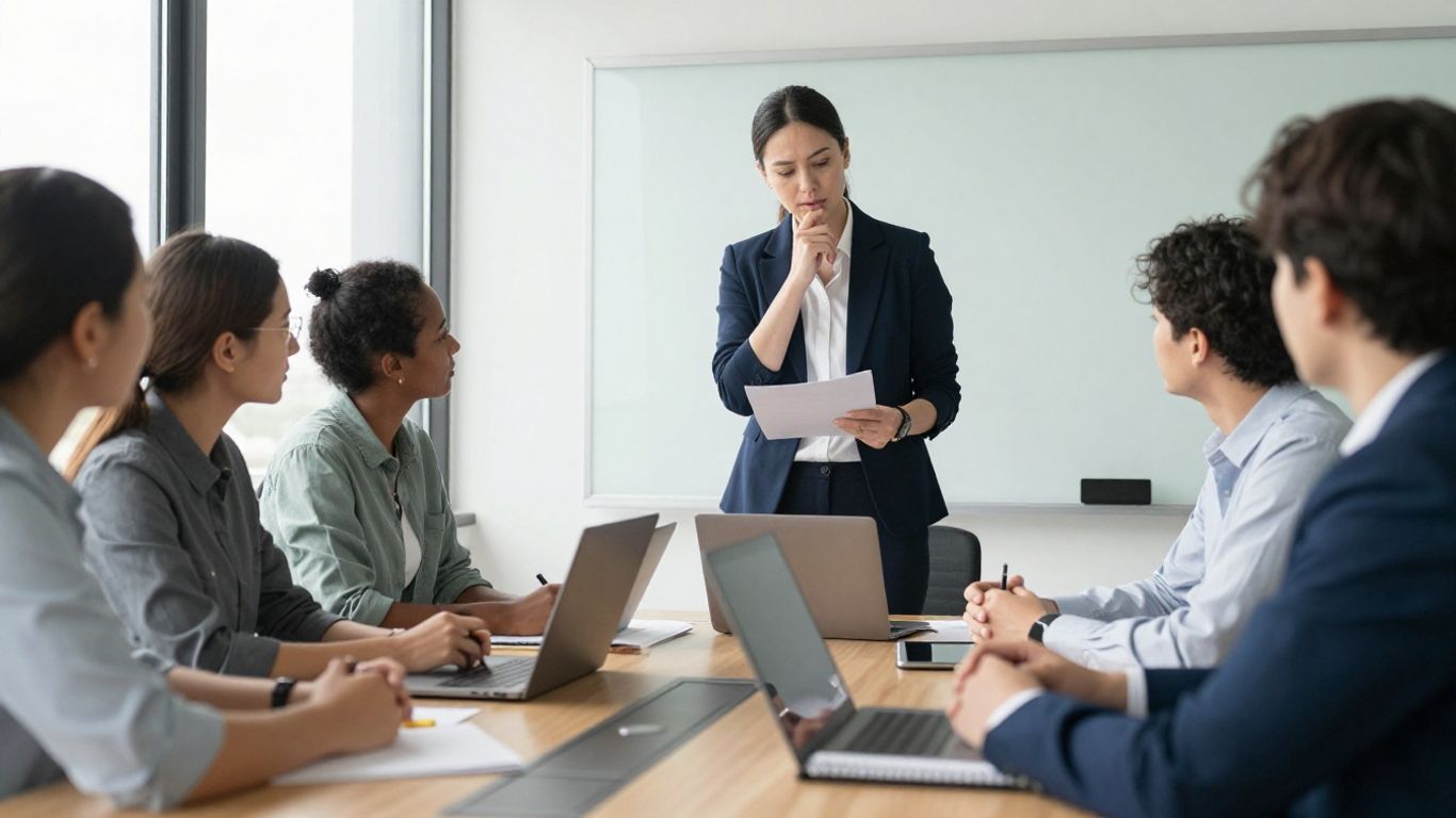 Manager preparing for a cross-cultural conversation
