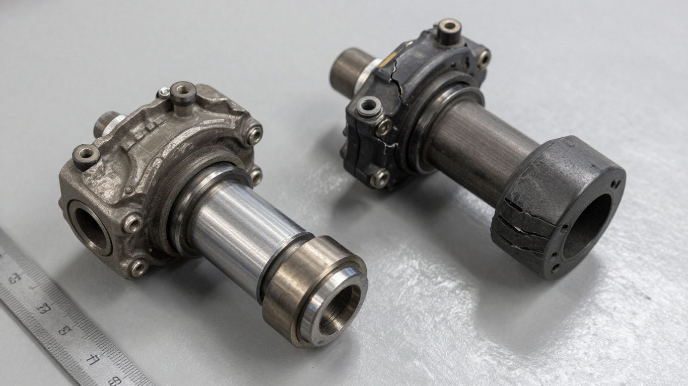 Front suspension bushing inspection