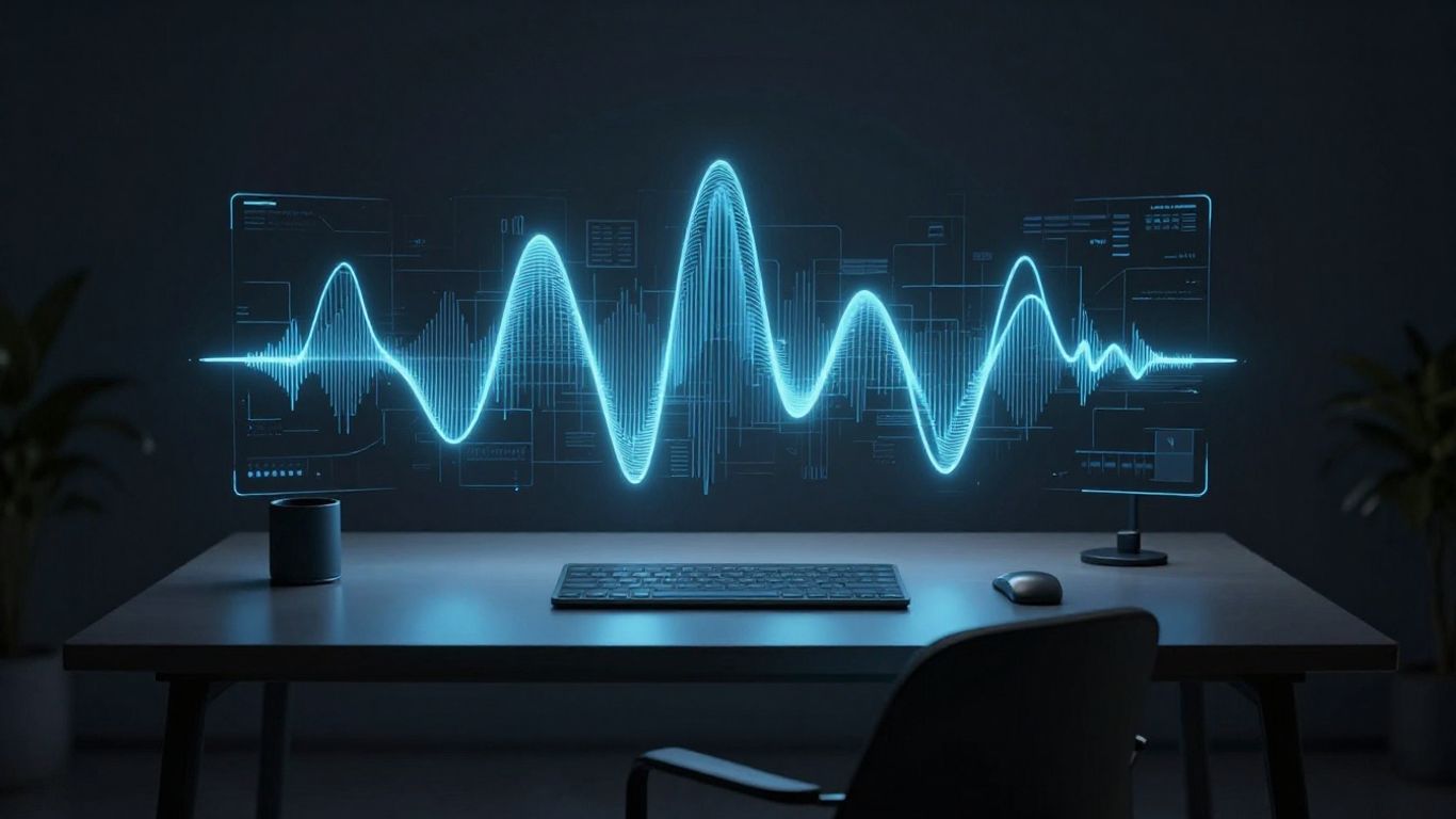 AI music generation interface