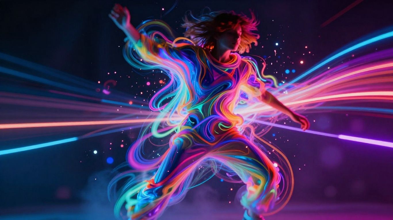 AI music video generation concept