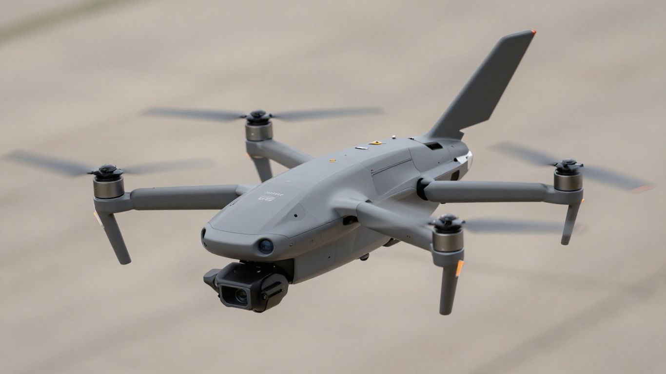 JOUAV CW-30E drone close-up photographic image