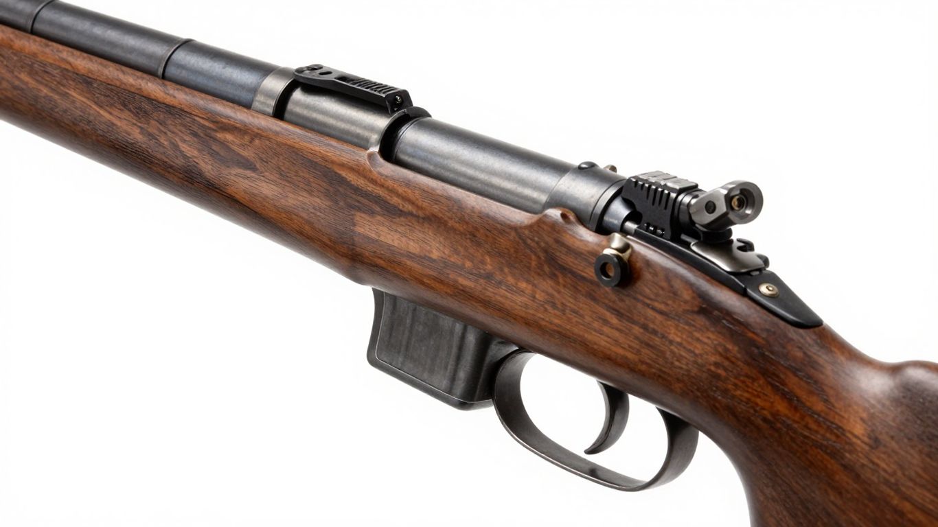 Springfield 87M .22 rifle close-up