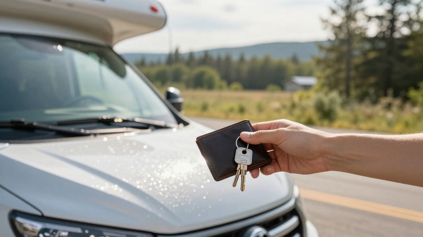 Canadian RV rental deposit refund and deduction information.