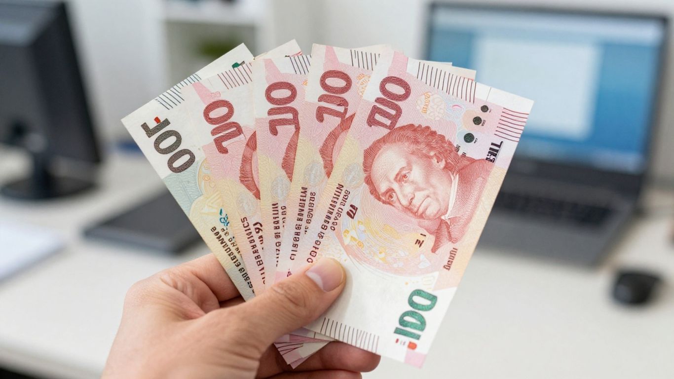 Mano con dinero y planes de membresía
