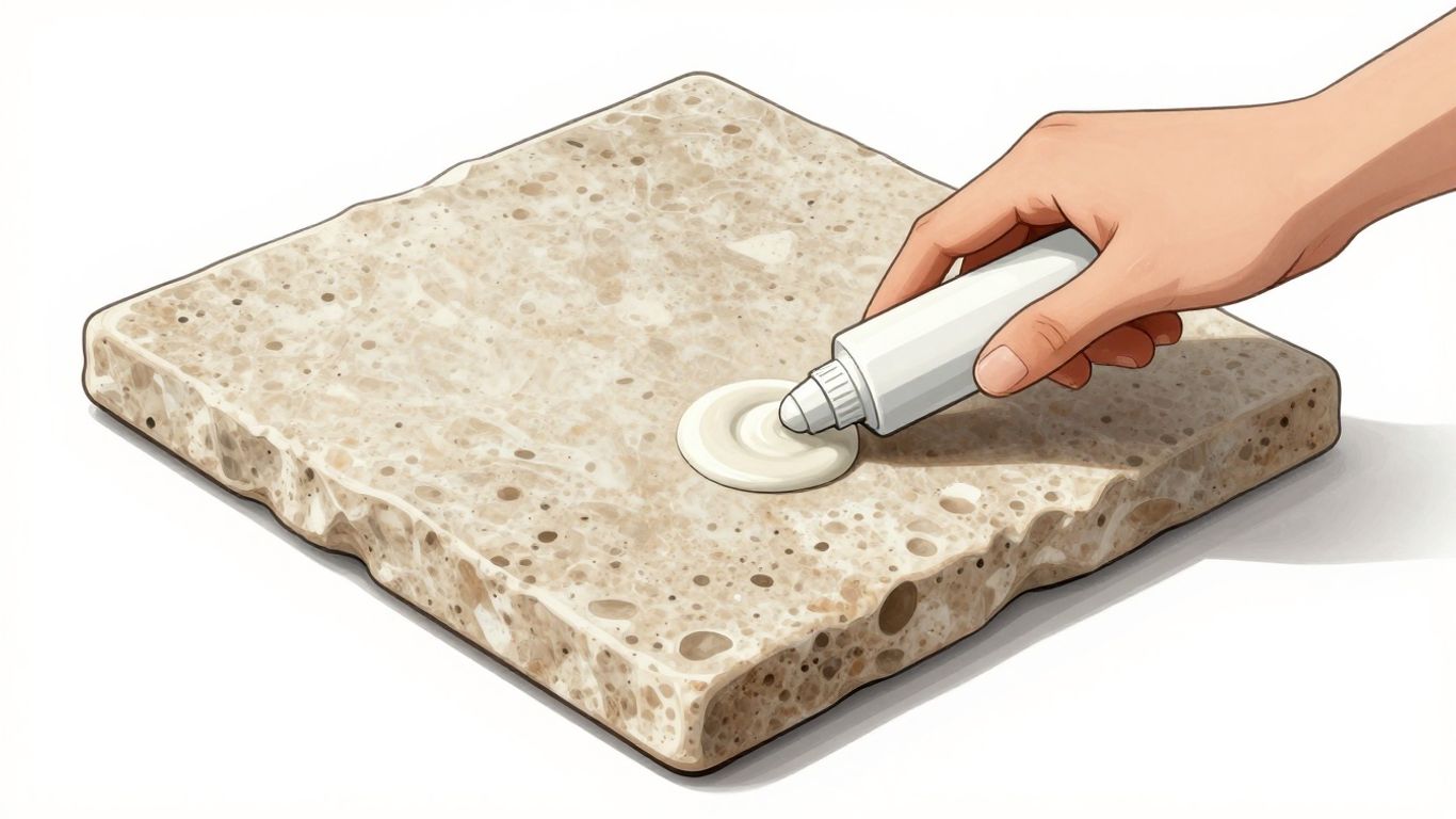 洞石瓷砖密封剂应用草图