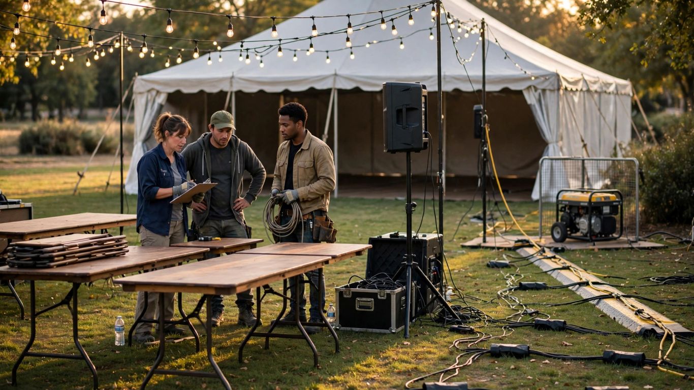 How to Make a Power Plan for Multiple Event Rentals