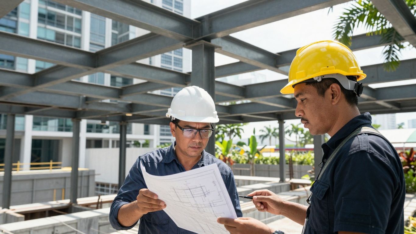 Singapore steel structure approval coordination