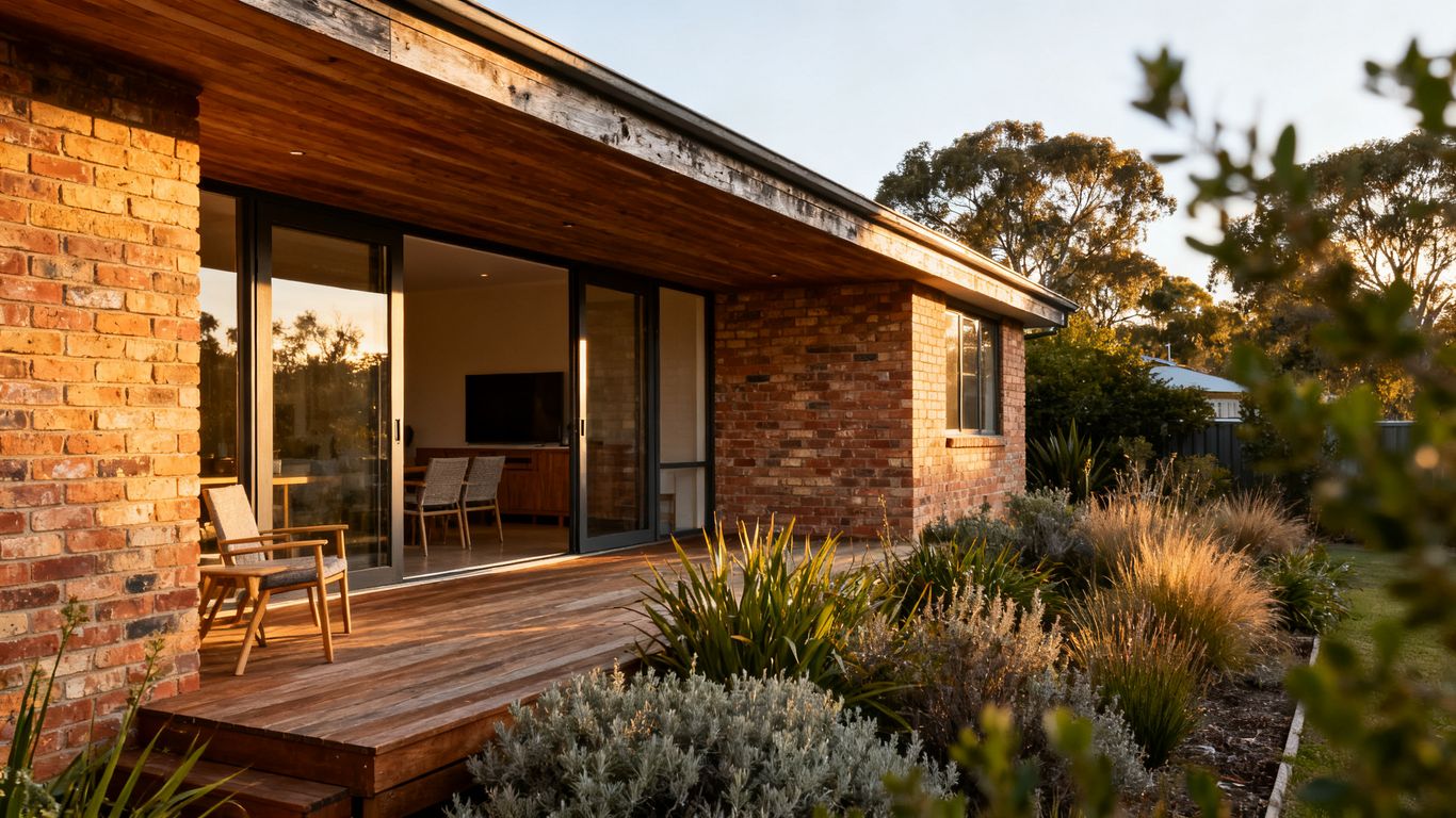 Canberra home renovation with garden connection