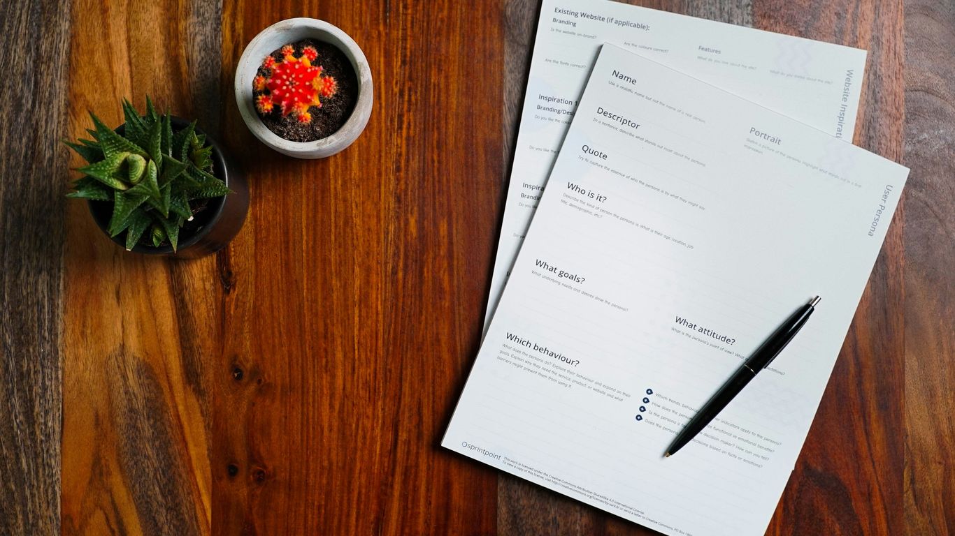 Customs classification documents on desk