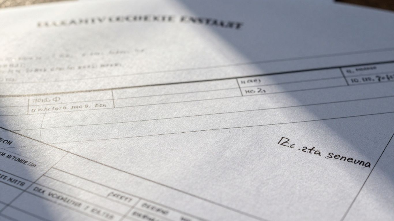 Roofing estimate document with handwritten notes and figures.