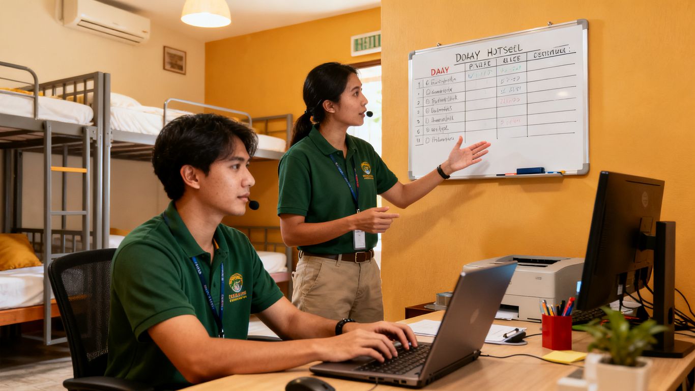 Collaborative documentation supports residents in hostels