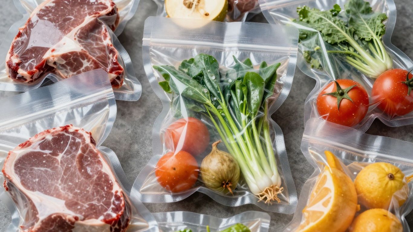 อาหารสดในถุงสุญญากาศ ยืดอายุการเก็บรักษา