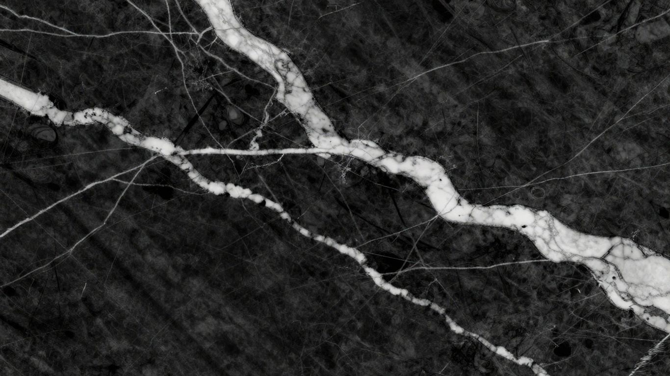Nero Marquina marble collection sketch