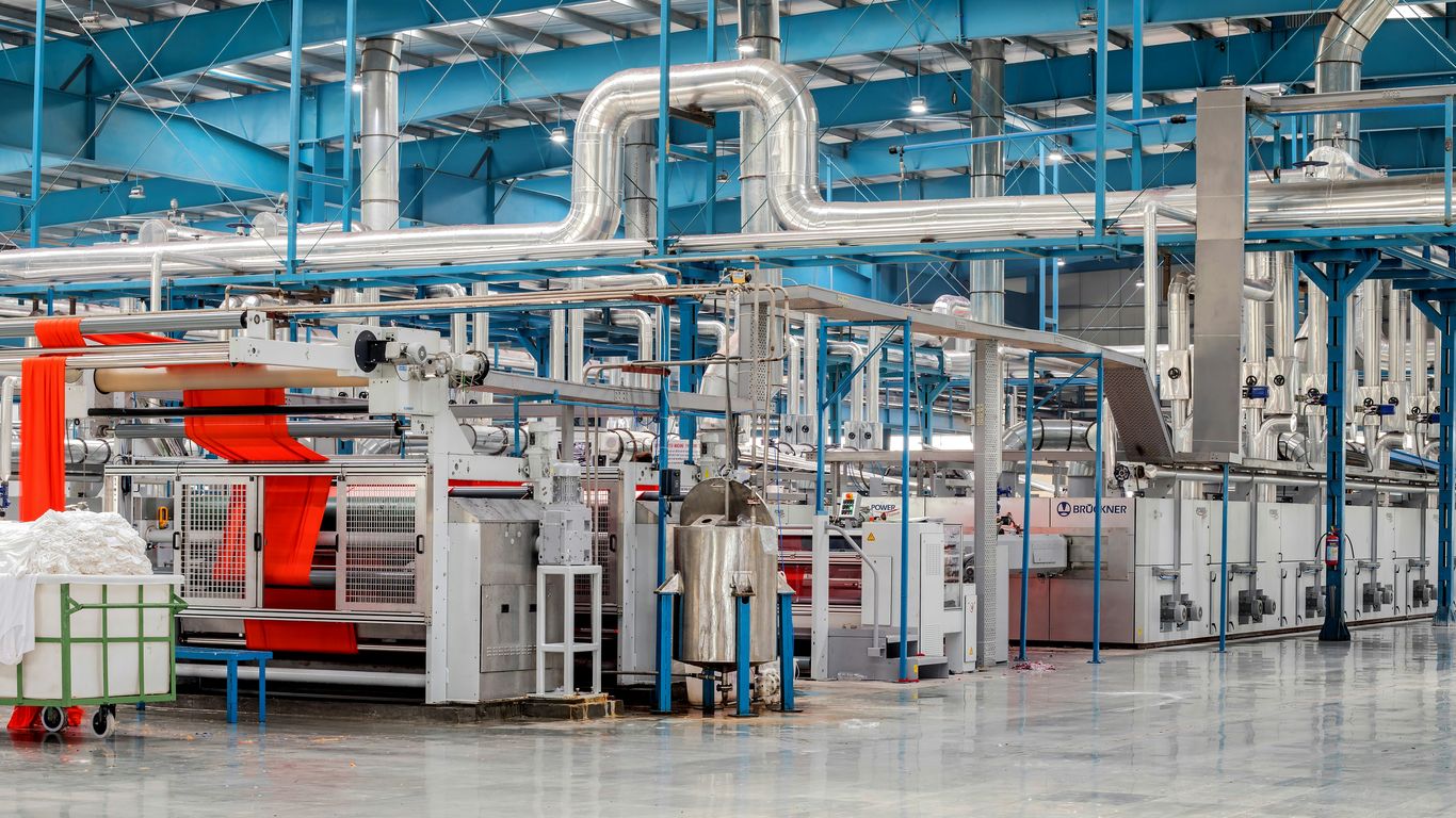Shunde appliance factory production floor