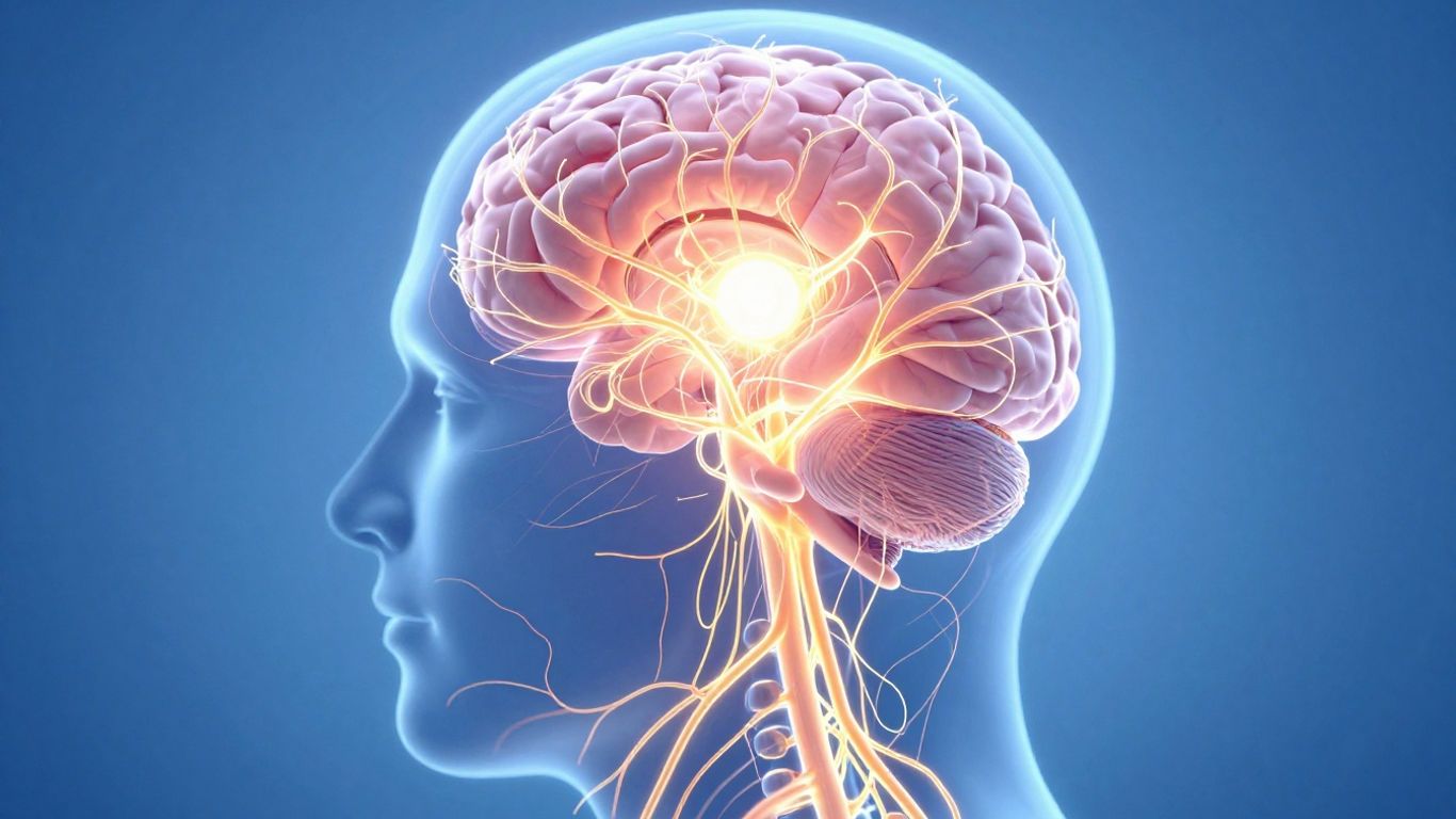 Neural signaling diagram