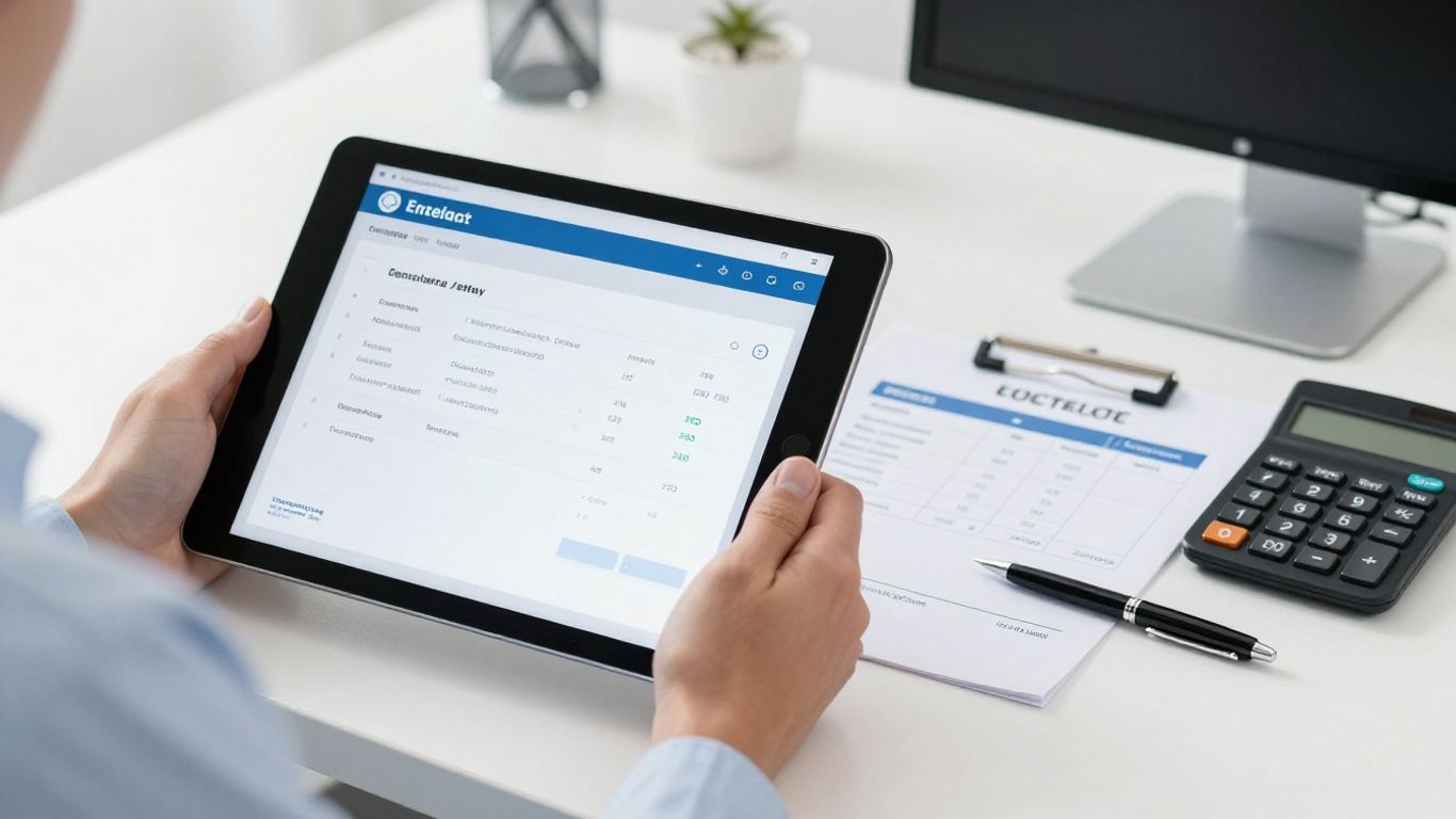 HVAC estimate to invoice workflow