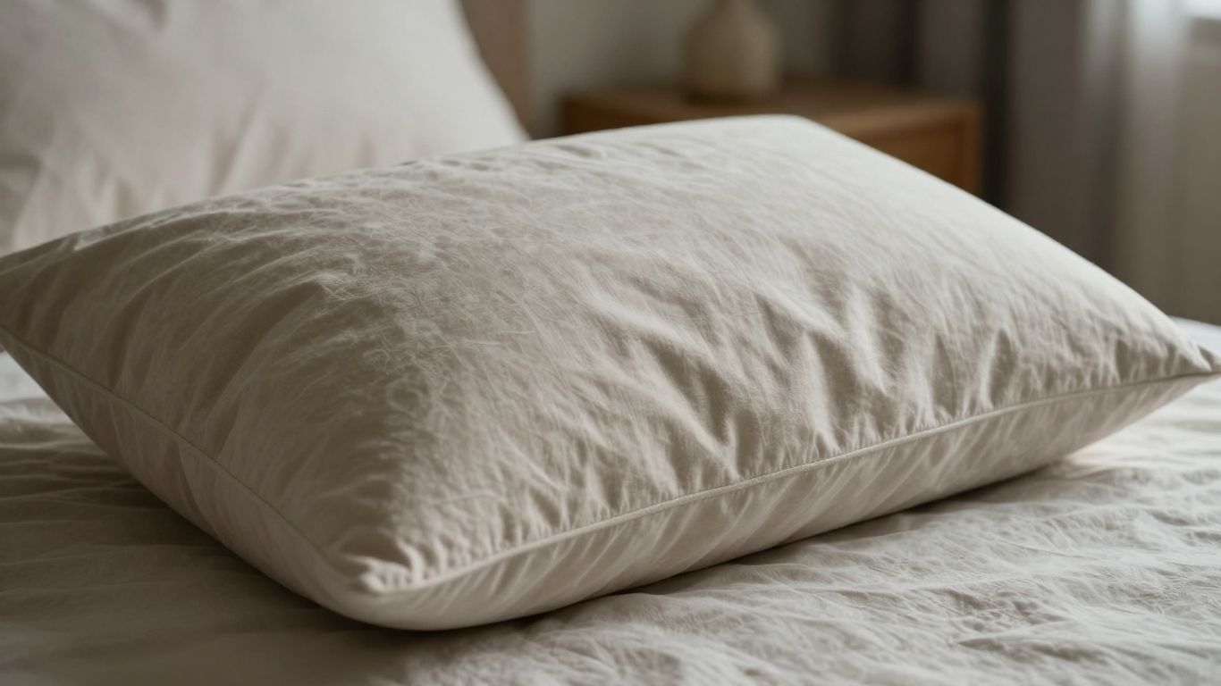 Hullo buckwheat pillow with a cool, comfortable appearance.