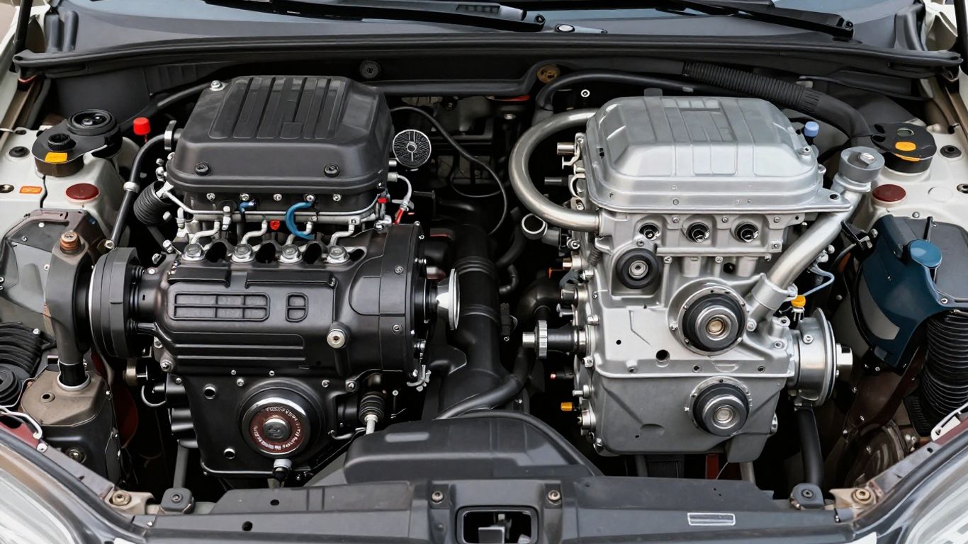 Dieselmotor und Benzinmotor im Vergleich