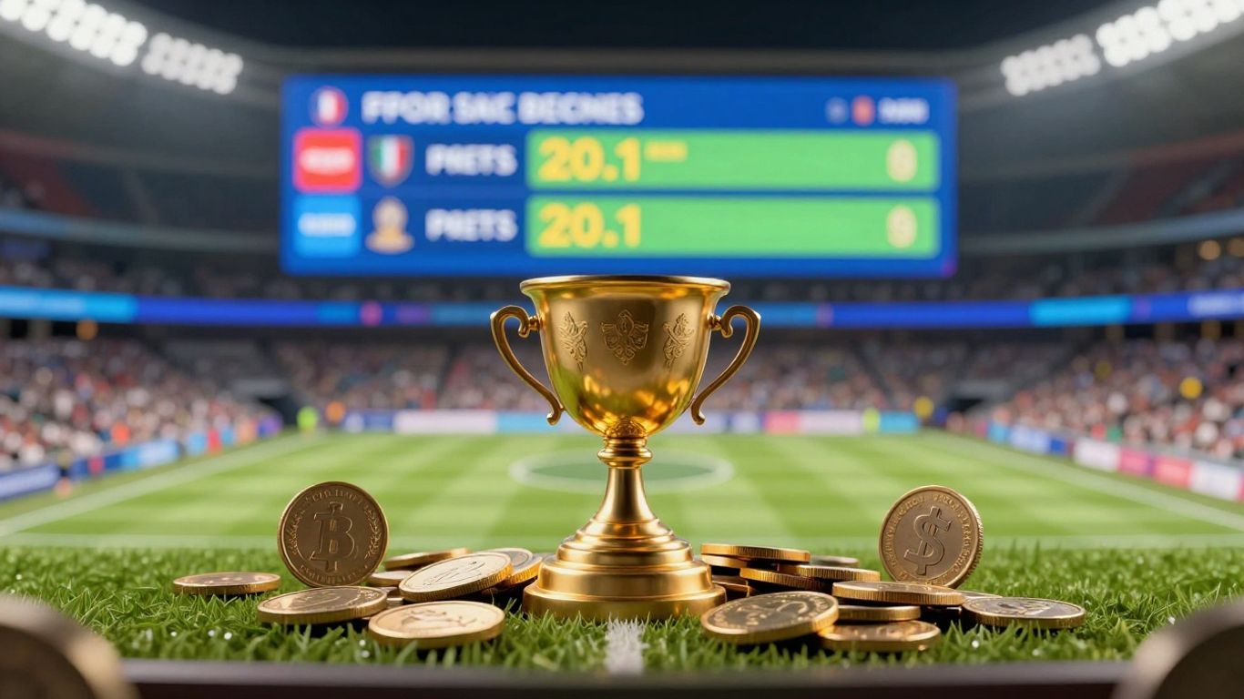 Sports betting excitement with winning opportunities.