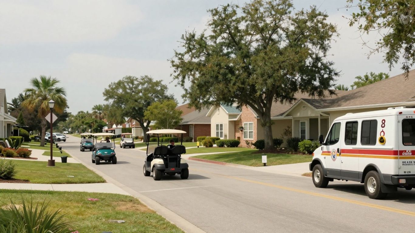 Why Sun City's 3,000+ Golf Carts Create a Unique Roadside Assistance Challenge Unlike Anywhere Else in Georgetown