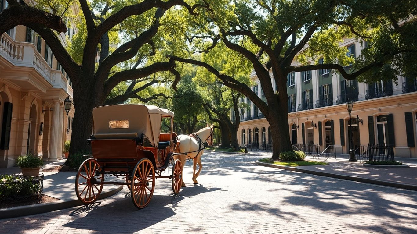 Historic carriage in Charleston