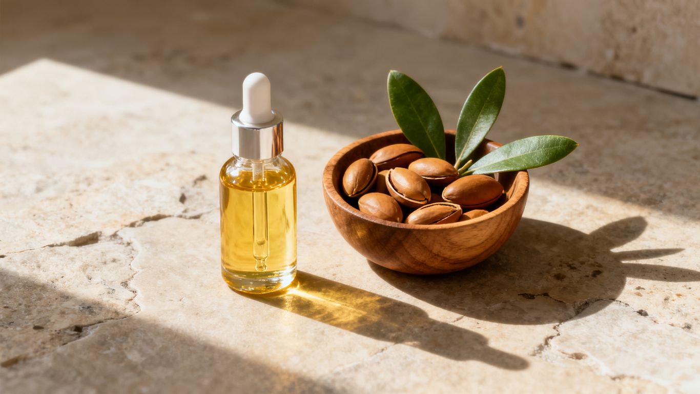 Soin naturel sur une peau éclatante