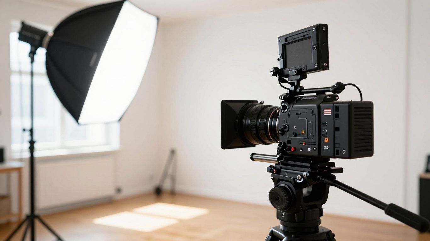 Cinematographic lighting setup