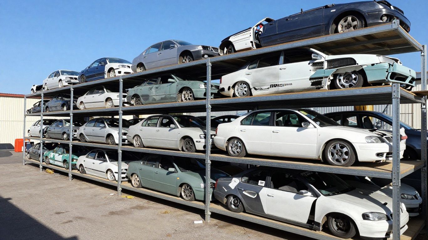 Professional Skoda automotive salvage yard