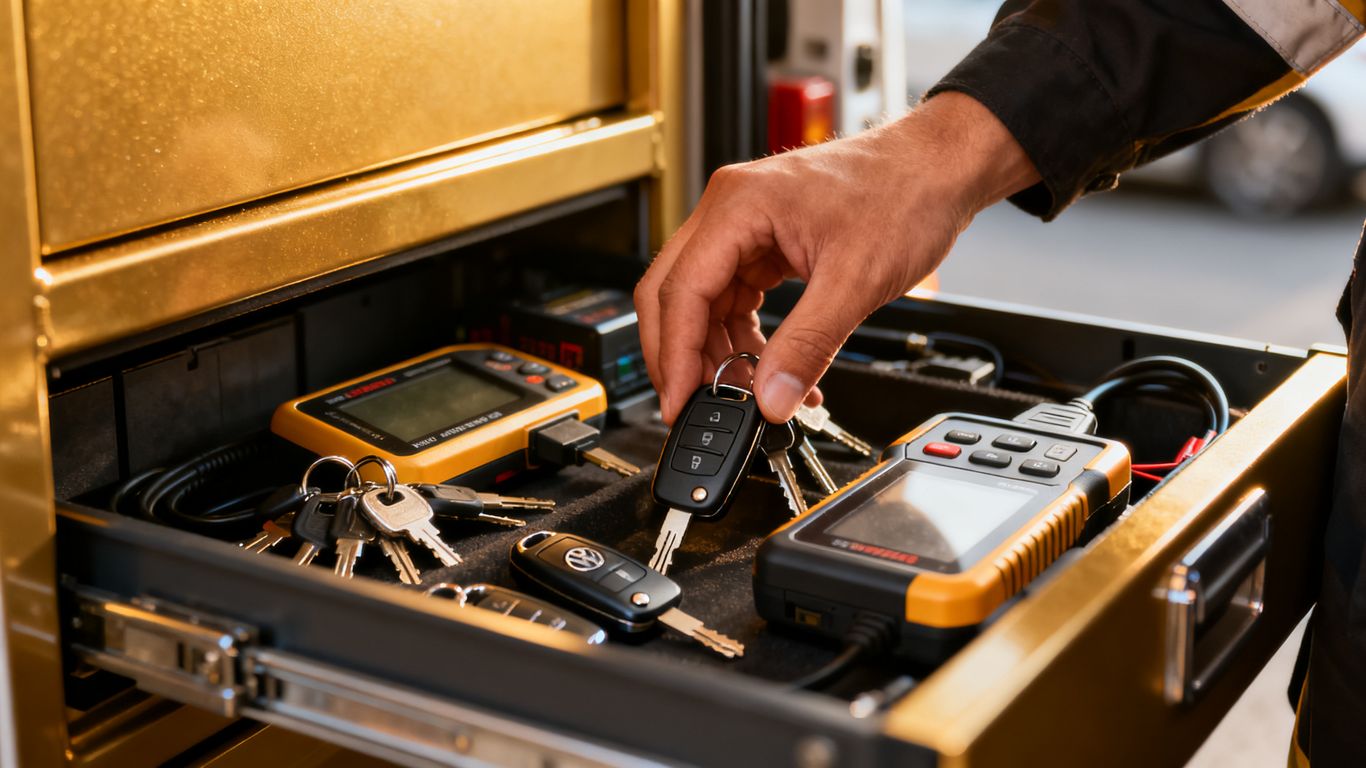 Vehicle key management tools