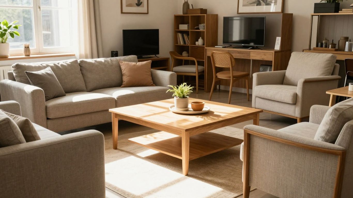 Bulk furniture for Airbnb staging
