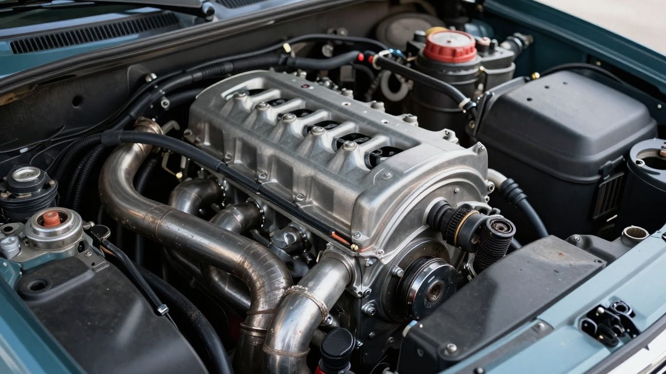 VW Golf 4 Motorraum