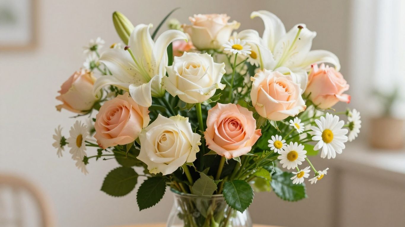 New baby flowers bouquet in Altona